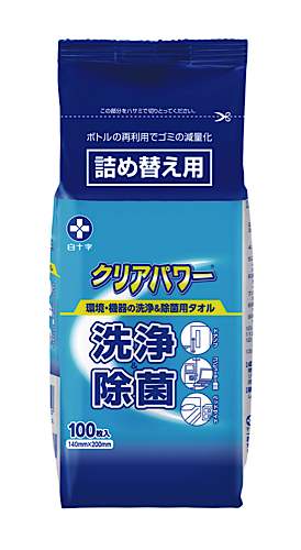 クリアパワー（詰替） 　140mm×200mm 100枚入