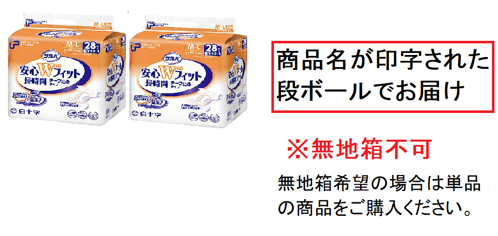 P.Uサルバ 安心Ｗフィット M-Lサイズ 約4回分 28枚入X2袋