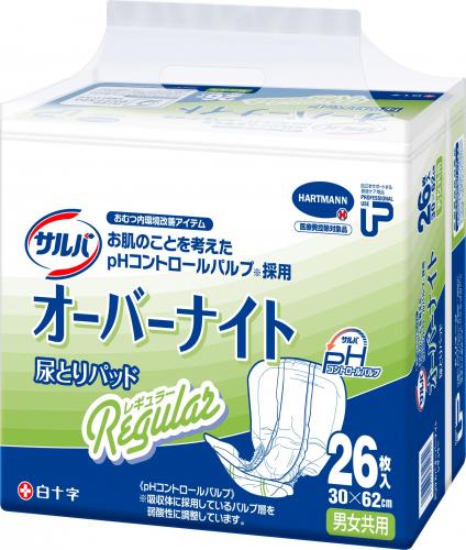 【お取り寄せ商品】【在庫なくなり次第終了】P.Uサルバ  オーバーナイト レギュラー　（120ml×6回吸収分） 26枚入